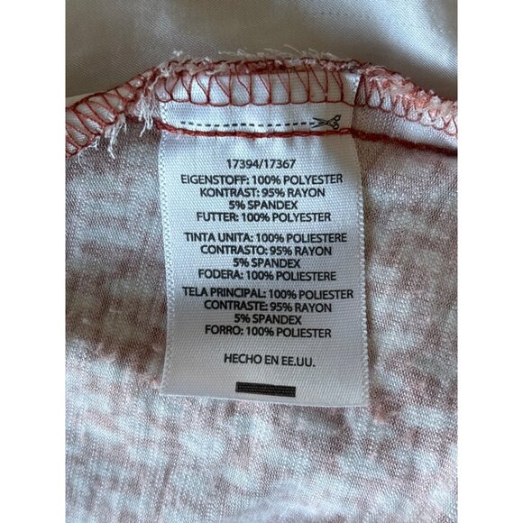 Dolan Left Coast Anthropologie Sleeveless Printed Surplice Top Shirt Size Large - Picture 10 of 10